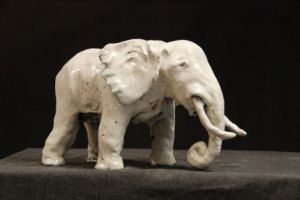 Voir le détail de cette oeuvre: L'elephant blanc